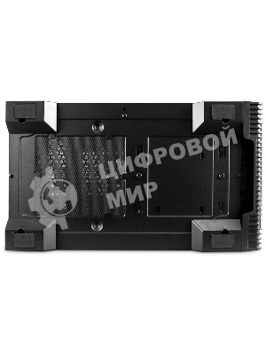 Компьютерный корпус 1STPLAYER TRILOBITE T3-G Black, mATX, TG, 4x 120мм LED fans inc.