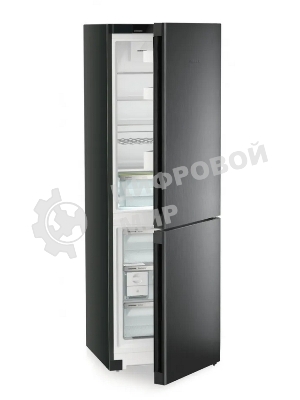 Холодильник Liebherr CNBDB 5223-22 001 черная нержавеющая сталь двухкамерный 225/94л морозилка снизу, No Frost