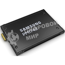 Накопитель SSD Samsung PM1743, 7.68Tb, U.3 PCIe 5.0 x4, NVMe, R/W 14000/6000