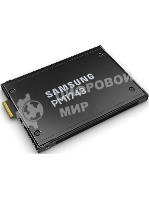 Накопитель SSD Samsung PM1743, 7.68Tb, U.3 PCIe 5.0 x4, NVMe, R/W 14000/6000