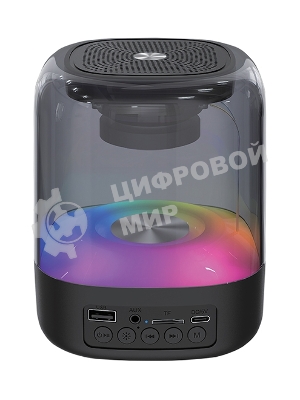 Акустическая система QUMO Plasma ВТ 0082 5 ВТ объемное звучание RGb подсветка