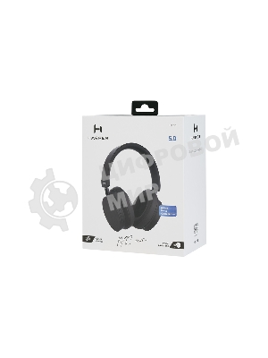 Беспроводные наушники Harper HB-715 черный, накладные, Bluetooth, складная конструкция, до 24 ч.
