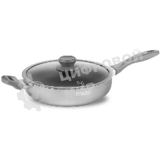 Сотейник Rondell Lumiere RDA-596, 26 см, с крышкой, серый