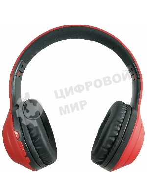 Беспроводные/проводные наушники Hoco W30 FUN MOVE красный, накладные, Bluetooth + проводной, до 8 ч.