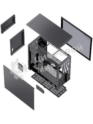 Компьютерный корпус JONSBO Computer Case D41 MESH version черный
