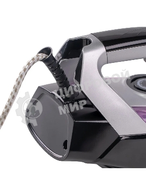 Утюг Galaxy Line GL 6128 фиолетовый/черный, 2200 Вт, 30 г/мин, 140 г/мин, 150 мл