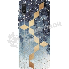 Чехол (клип-кейс) Gresso Meridian, для Samsung Galaxy A02, синий gr17aaae8919