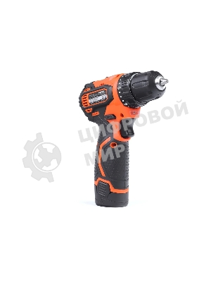 Дрель-шуруповерт Patriot BR 368Li, 12 В, 2 Ач, 45 Нм, щеточный