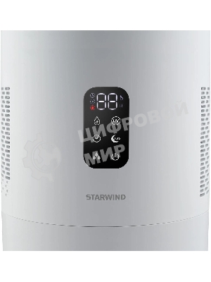 Мойка воздуха Starwind SAW5531 белый, 40 м², 4.5 л, фильтрация, ароматизация, гигростат