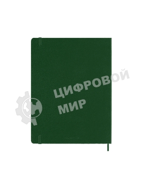 Блокнот Moleskine CLASSIC QP092K15 XLarge 190х250 мм, 192 страниц, нелинованный, твердая обложка, зеленый