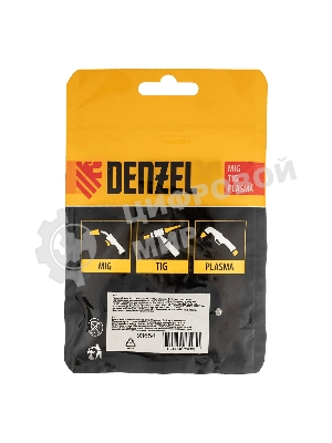 Подающий ролик Denzel U профиль под алюминиевую проволоку 1,0-1,2 мм, 2 шт