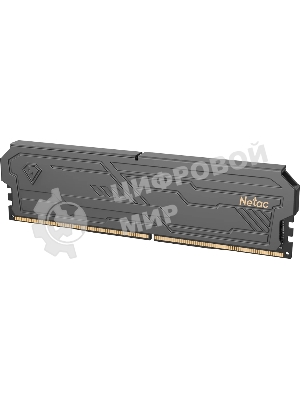 Оперативная память Netac Shadow III, DDR4, 16GB (1x16GB), 3200 MHz, CL16, с радиатором