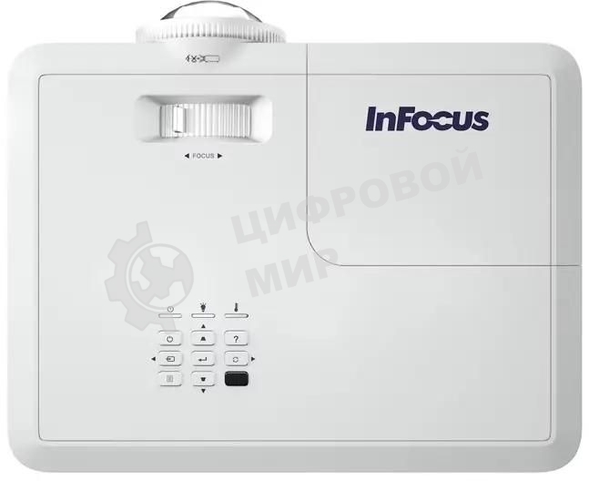 Проектор INFOCUS IN0024ST DLP, XGA, 3800 lm, 30 000:1, 0.62:1, 2xHDMI 1.4, VGA in/out, S-Video, 3.5мм in/out, USB-A, RS-232, лампа 15 000ч.(ECO mode), 10W, 27дБ, 2,9 кг, БЕЛЫЙ