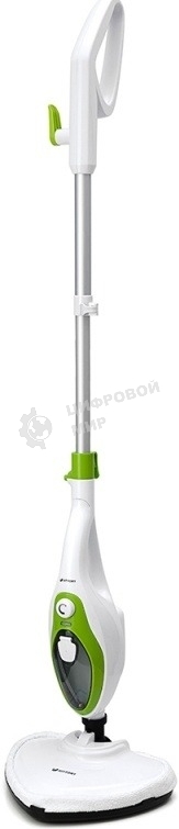 Швабра паровая Kitfort KT-1004-2 1500Вт зеленый/белый