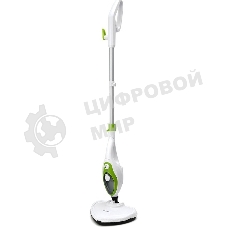 Швабра паровая Kitfort KT-1004-2 1500Вт зеленый/белый