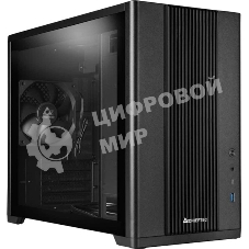 Корпус mATX Chieftec BX-MESH BX-10B-M-OP black, без БП, USB 3.2, Type-C, audio