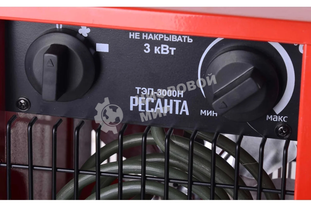 Тепловая электрическая пушка Ресанта ТЭП-3000Н (компактная) 67/1/18
