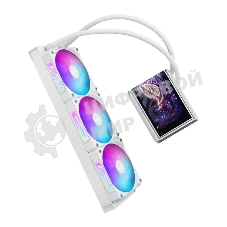 Жидкостная система охлаждения ASUS ROG RYUO IV 360 ARGB WHT белый, алюминий/медь, 2000 об/мин, 30.7 дБ, 4 pin
