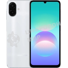 Смартфон Samsung Galaxy A08 4Gb, 128Gb, серебристый