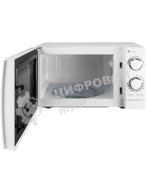 Микроволновая печь Starwind SMW3820 белый, 20 л, 700 Вт, переключатели - поворотный механизм