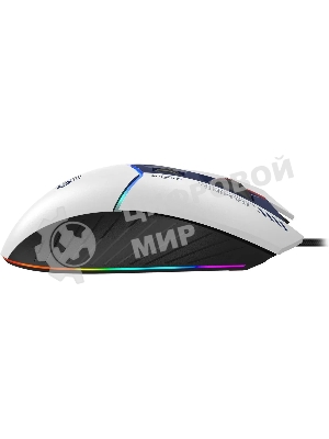 Мышь беспроводная A4Tech Bloody W95 Max Sports синий/белый оптическая (12000dpi) USB (10but)