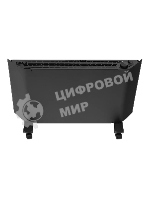 Конвектор электрический Denzel XCE-1500B черный, 1500 Вт, 20 м2, термостат