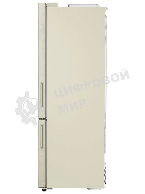 Холодильник LG GC-B569PECM бежевый глянц. двухкамерный инвертер 329/122л морозилка снизу, No Frost