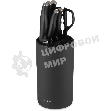 Набор кухонных ножей Rondell Florett RD-1582, черный