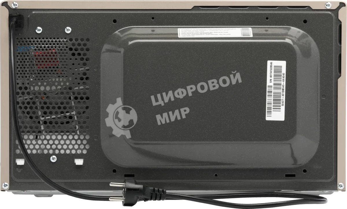 Микроволновая печь LG MW25R35GISH пепельно-бежевый, 25 л, 1000 Вт, переключатели - сенсор