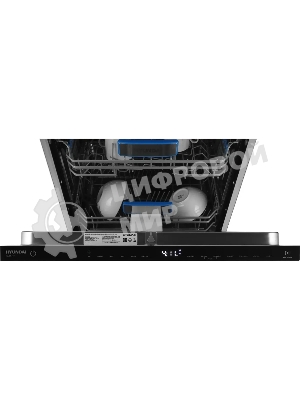 Встраиваемая посудомоечная машина Hyundai HBD 665, нержавеющая сталь, 59.8 см, 16 компл., 47 дБ, класс A+++
