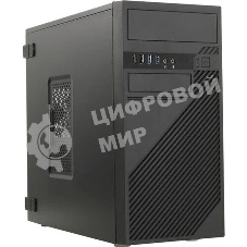 Компьютерный корпус Mini Tower InWin EFS712 Black U3*2+U2*2+A(HD) + front fan holder + Screwless mATX (без блока питания)