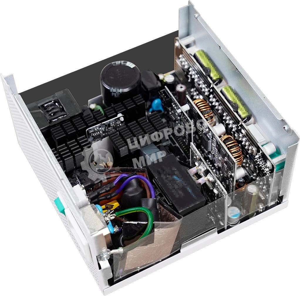 Блок питания Deepcool/GamerStorm PN1200M WH (ATX 3.1, 1200W, Full Cable Management, PWM 135мм fan, Active PFC, 80+ GOLD, Active PFC + Full Bridge SRC LLC + DC/DC, Gen5 PCIe, белый) RET