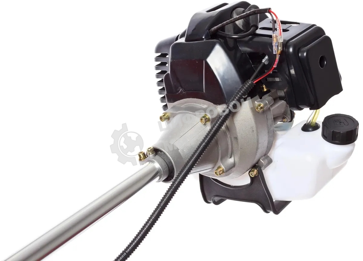 Триммер бензиновый RedVerg Gb52C. 2,2кВт/3,0л.с; 51,7 куб.см, прямая неразъемная штанга, велосипедная рукоятка, диск 3х лоп.- 255х25,4