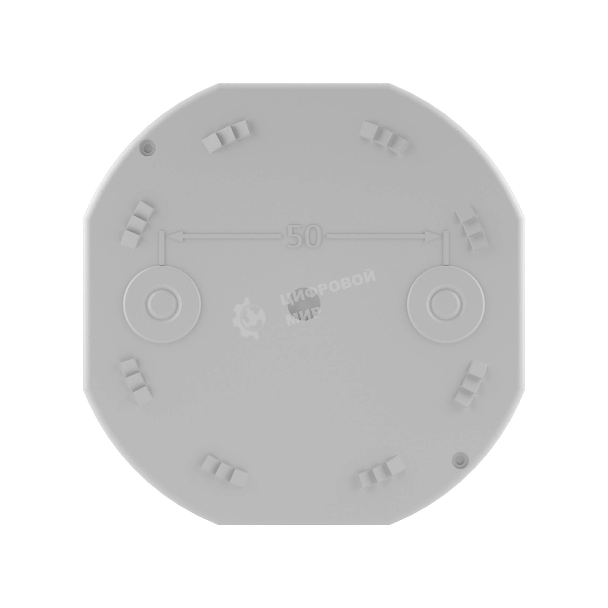 Коробка ответвит. DKC 53600 с кабельными вводами. IP44. д.80х40мм