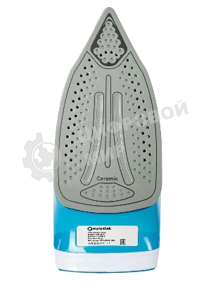 Утюг Eurostek EEI-2600 синий/белый, 2600 Вт, 45 г/мин, 140 г/мин, 350 мл