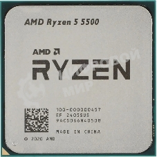 Процессор AMD Ryzen 5 5500 Soc-AM4 3.6GHz OEM