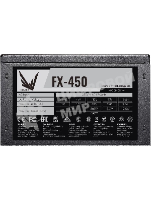 Блок питания Aerocool/Formula FX-450 RTL, 450Вт, 120мм, черный