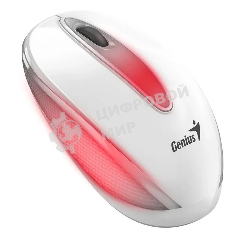 Мышь проводная Genius DX-Mini белый, 1000 dpi, USB, кнопки - 3