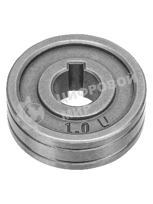 Подающий ролик Denzel U профиль под алюминиевую проволоку 1,0-1,2 мм, 2 шт