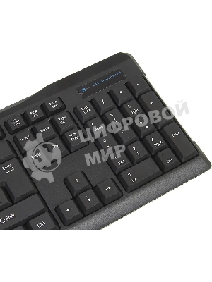 Комплект клавиатура+мышь Oklick 230M беспроводной, USB, 1000 DPI, чёрный