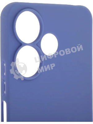 Чехол (клип-кейс) BoraSCO для Xiaomi Poco M6 4G Silicone Case лавандовый (73630)