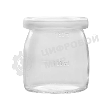 Йогуртница Kitfort KT-2006 20Вт 4б. 180 мл белый/зеленый