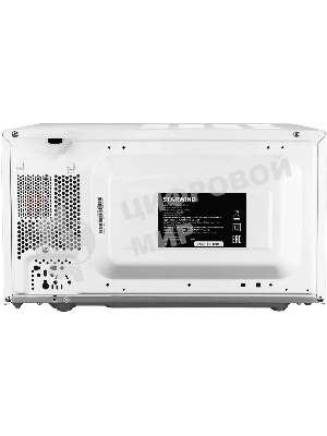 Микроволновая печь Starwind SMW3820 белый, 20 л, 700 Вт, переключатели - поворотный механизм