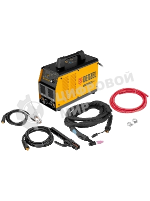 Аппарат инвертор. аргонодуговой сварки Denzel ITIG-200 DС Pulse Cold Weld, 200 А, ПВ 60%