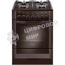Плита комбинированная Gefest 6502-03 0030 коричневый, конфорок 4 газовых, духовка 55 л, 60 см x 85 см x 60 см