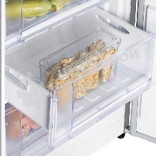 Морозильная камера Nordfrost DF 261 SAP, серебристый, 139л, 3 ящика