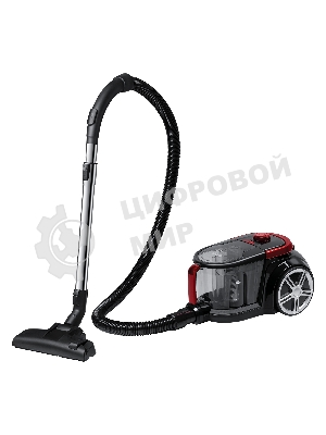 Пылесос BBK BV1801 бургунди, 300/1600 Вт, уборка сухая, пылесборник контейнер, 2 л