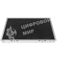 Встраиваемая варочная поверхность Electrolux электрическая, 60 см, серебристая рамка, черный