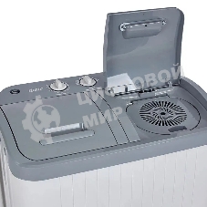 Стиральная машина Фея СМП 40 Н белый/серый, загрузка вертикальная 4 кг, 1320 об/мин, класс В