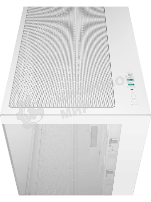 Компьютерный корпус Deepcool CG530 4F WH без БП, боковое окно (панорама), 3x120мм ARGB Reverce вентилятора на боковой стенке, 1x120мм ARGB вентилятор сзади, белый, ATX